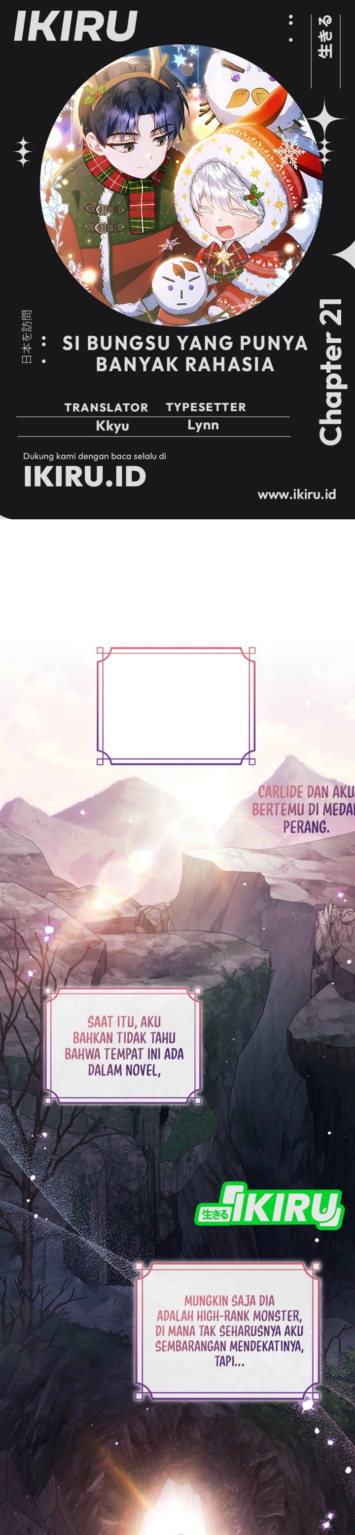 The Youngest Hides Way Too Much Chapter 21 Bahasa Indonesia