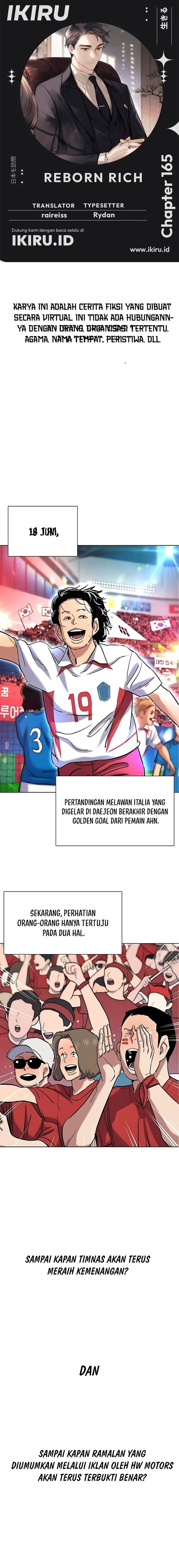 The Youngest Son Of A Rich Family (Reborn Rich) Chapter 165 Bahasa Indonesia