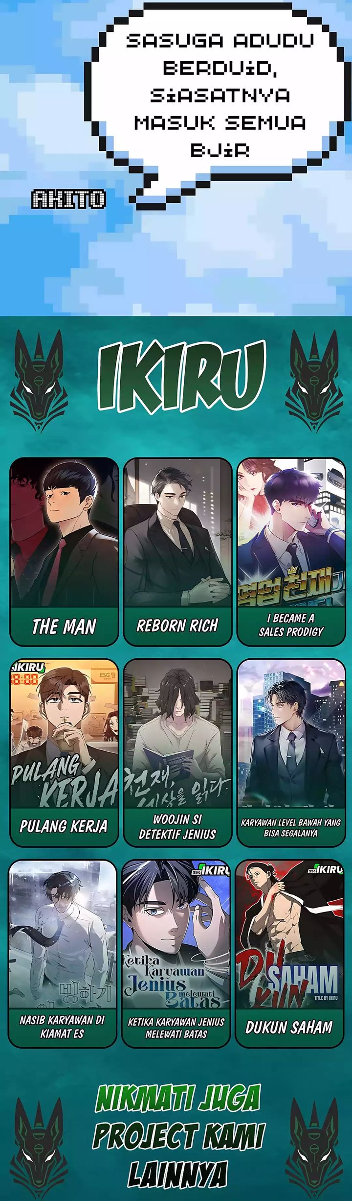 The Youngest Son Of A Rich Family (Reborn Rich) Chapter 177 Bahasa Indonesia