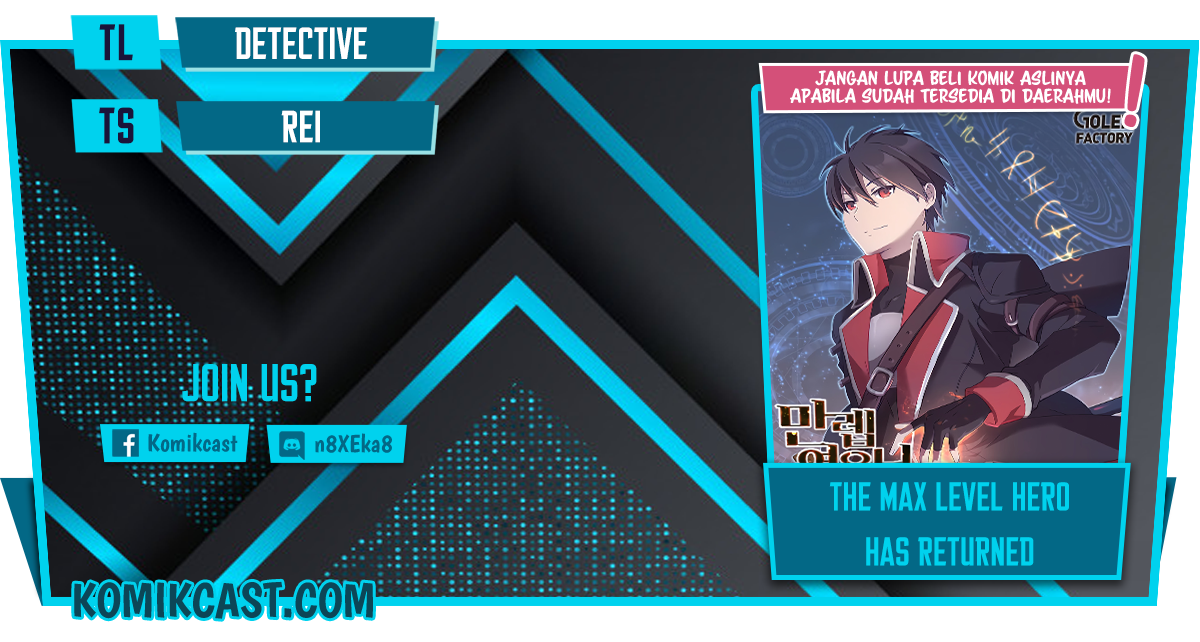 The MAX leveled hero will return! Chapter 38 Bahasa Indonesia