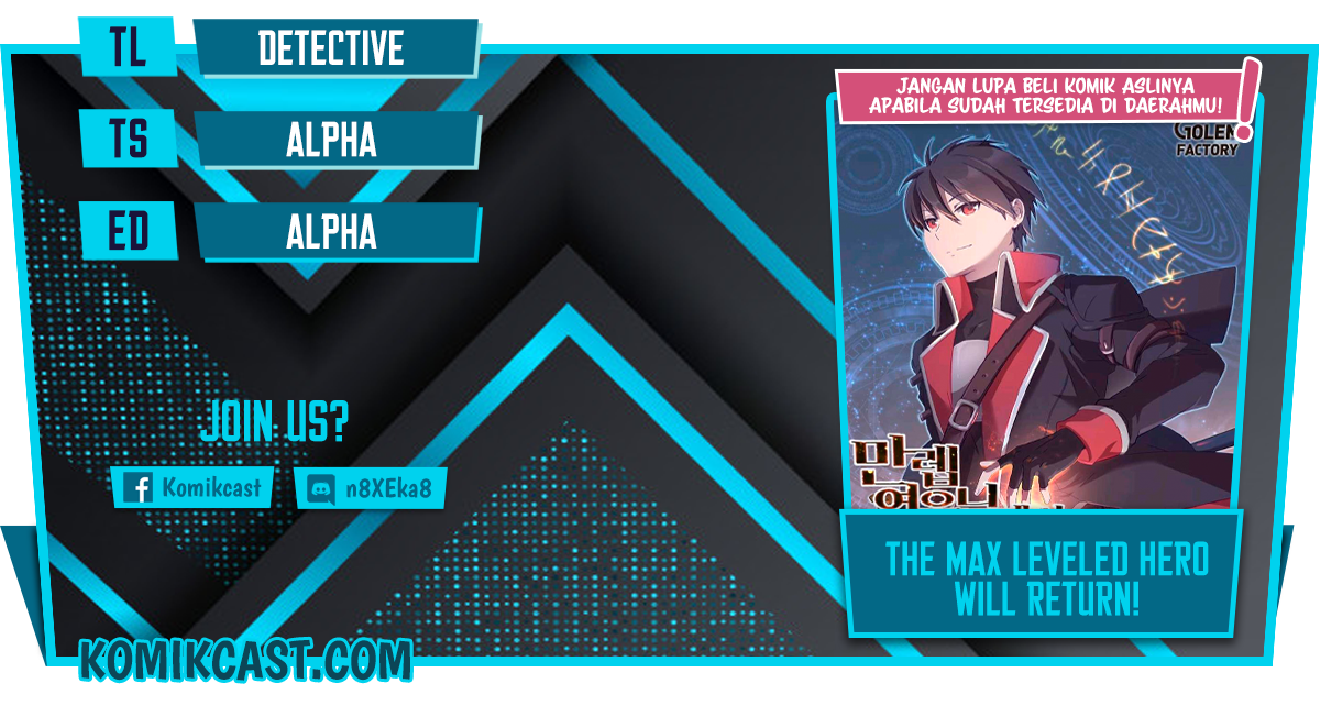The MAX leveled hero will return! Chapter 56 Bahasa Indonesia