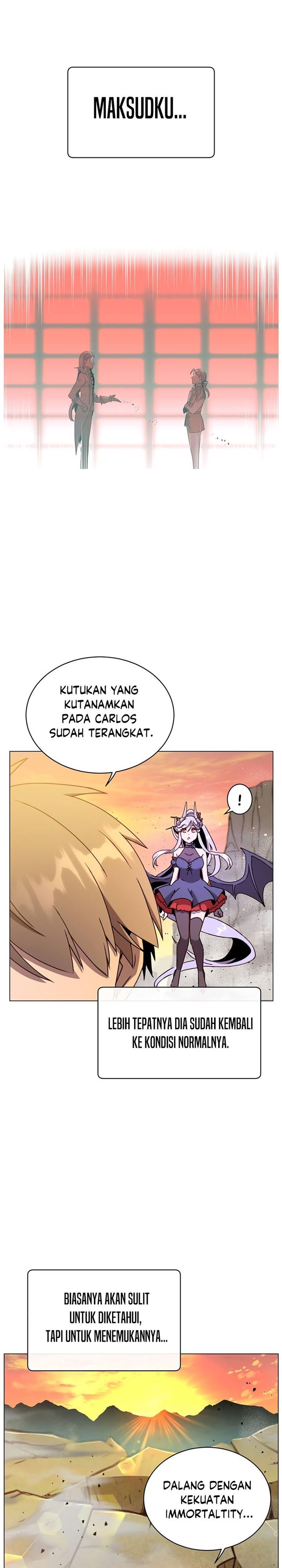 The MAX leveled hero will return! Chapter 56 Bahasa Indonesia