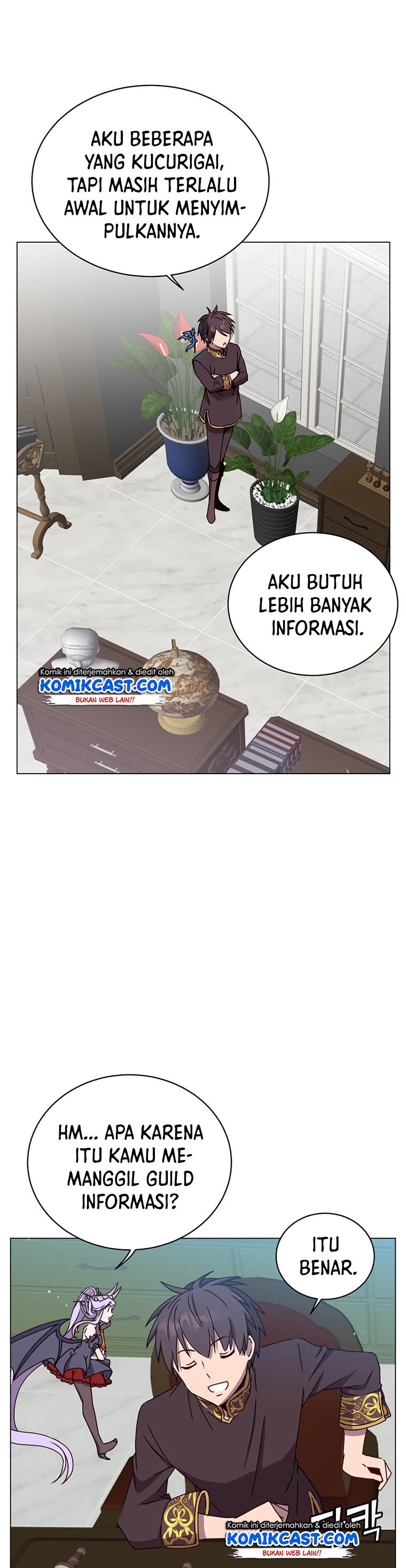 The MAX leveled hero will return! Chapter 59 Bahasa Indonesia
