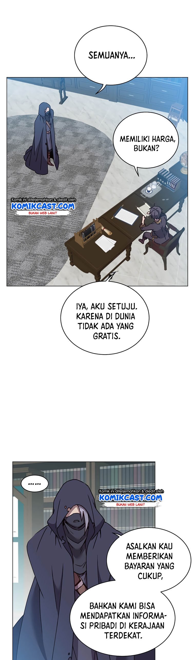 The MAX leveled hero will return! Chapter 59 Bahasa Indonesia