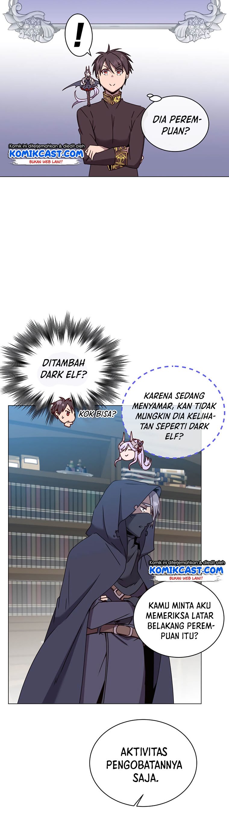 The MAX leveled hero will return! Chapter 59 Bahasa Indonesia