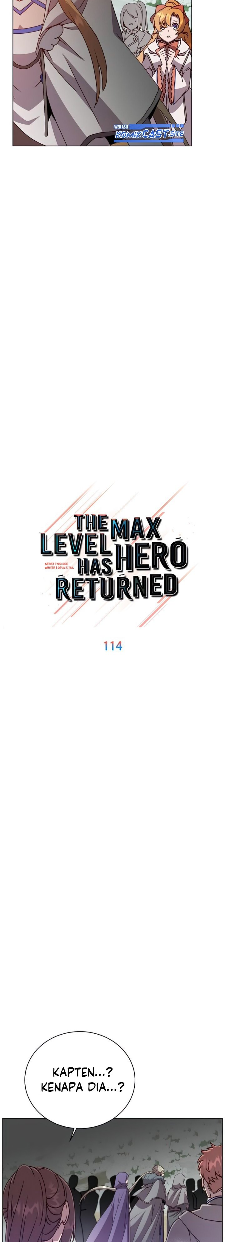 The MAX Leveled Hero Will Return! chapter 114