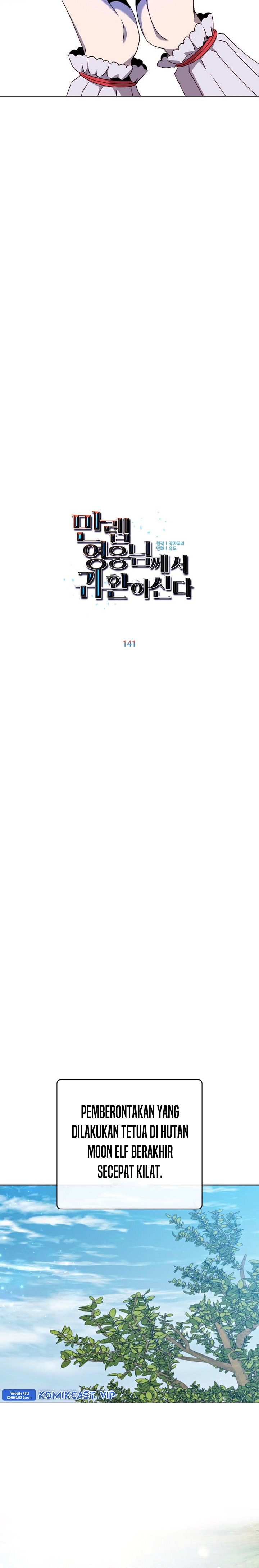 The MAX Leveled Hero Will Return! Chapter 141 Bahasa Indonesia