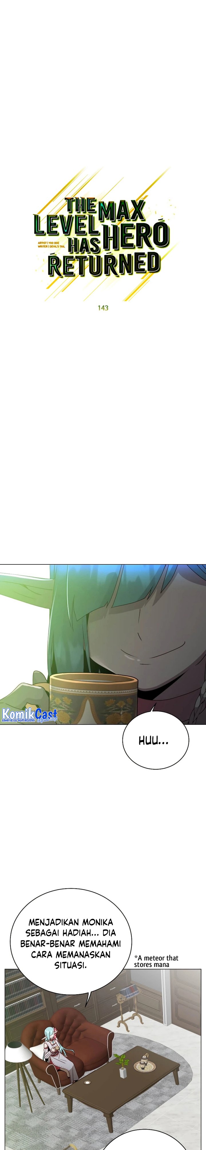The MAX Leveled Hero Will Return! chapter 143