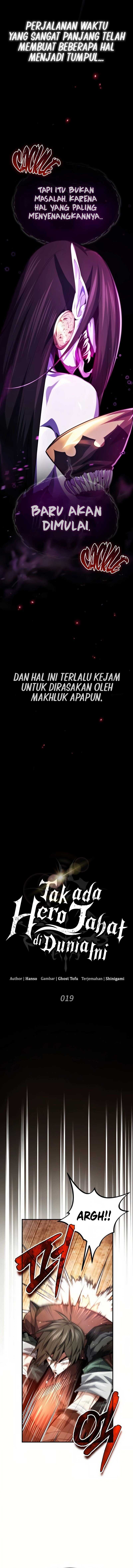 There Are No Bad Heroes In This World Chapter 19 Bahasa Indonesia