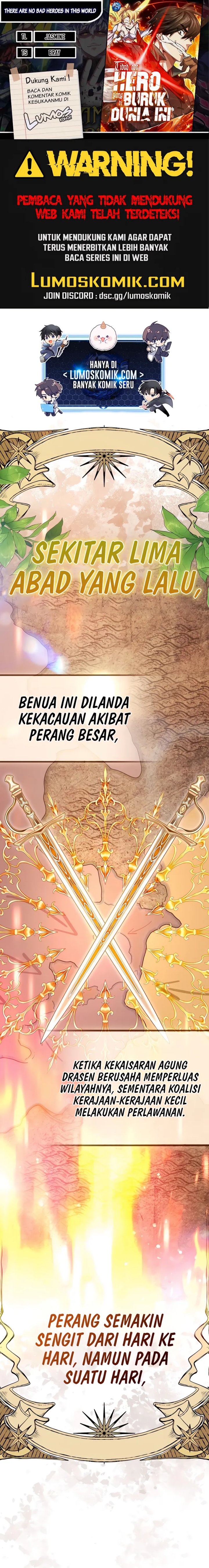 There Are No Bad Heroes In This World Chapter 46 Bahasa Indonesia