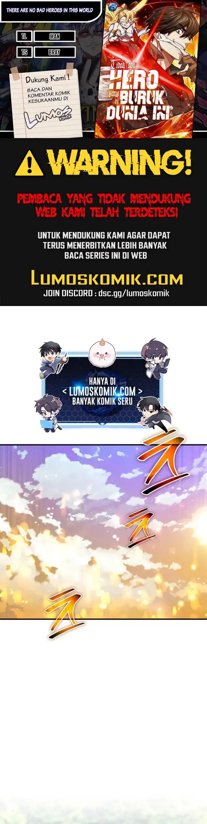 There Are No Bad Heroes In This World Chapter 50 Bahasa Indonesia