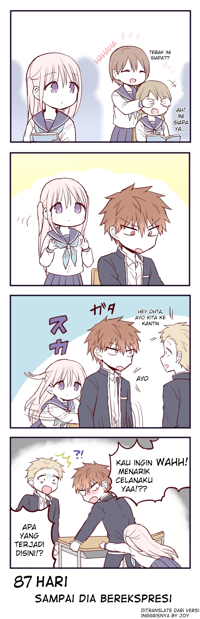 This Girl Will Express Herself in 100 Days Chapter 13 Bahasa Indonesia