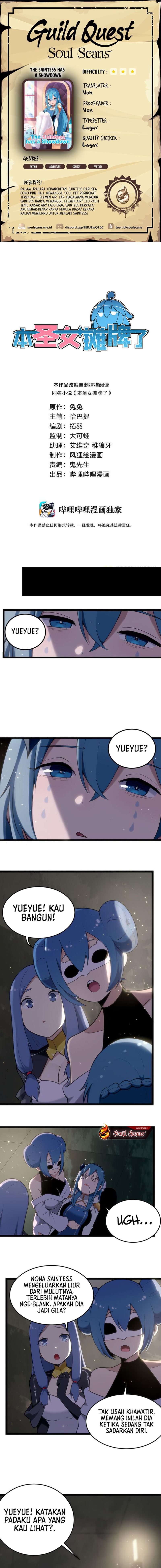 This Saint Has a Showdown Chapter 26 Bahasa Indonesia