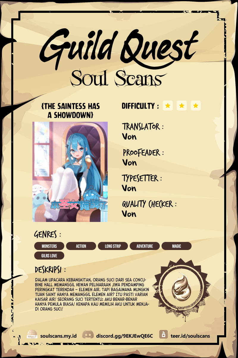 This Saint Has a Showdown Chapter 43 Bahasa Indonesia