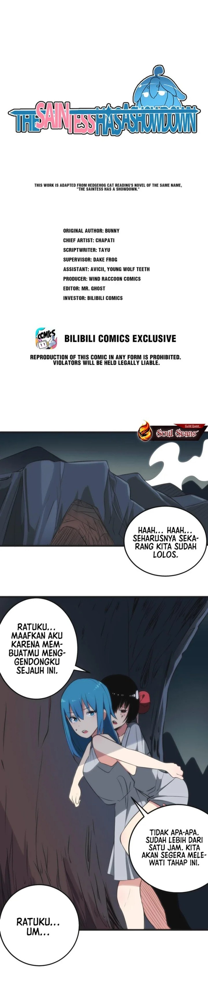 This Saint Has a Showdown Chapter 79 Bahasa Indonesia
