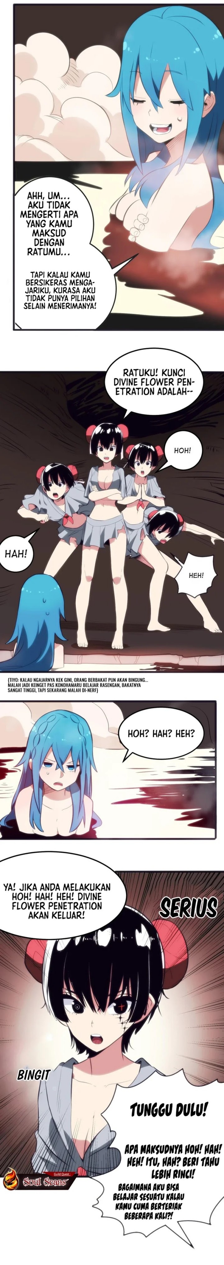 This Saint Has a Showdown Chapter 79 Bahasa Indonesia