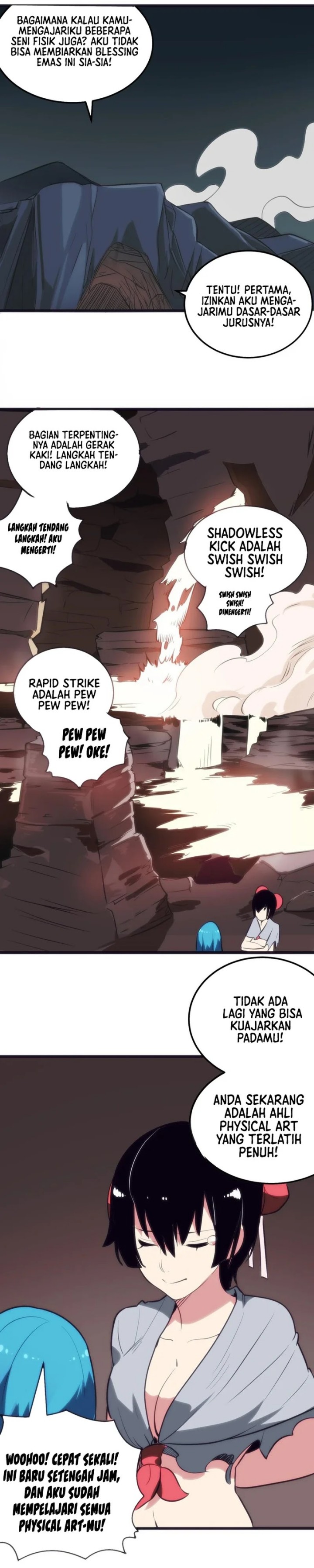 This Saint Has a Showdown Chapter 79 Bahasa Indonesia