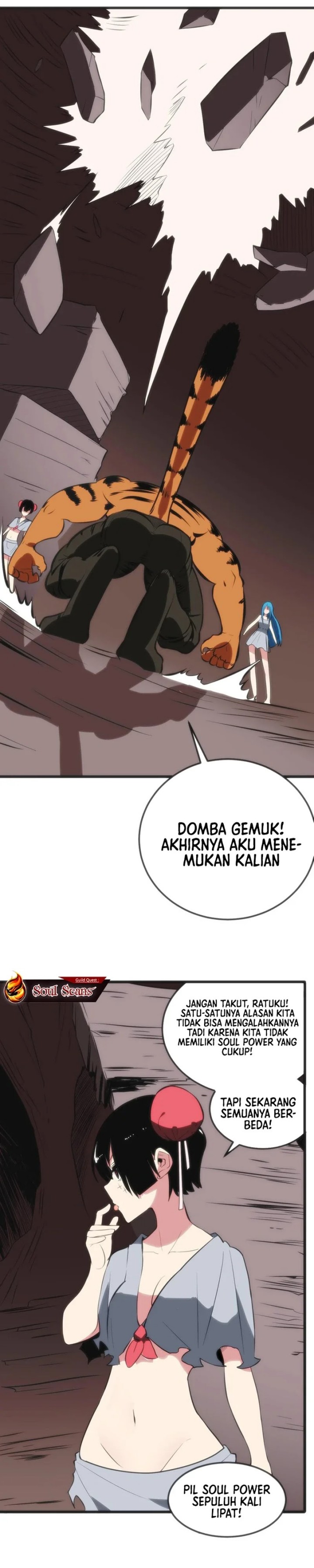This Saint Has a Showdown Chapter 79 Bahasa Indonesia