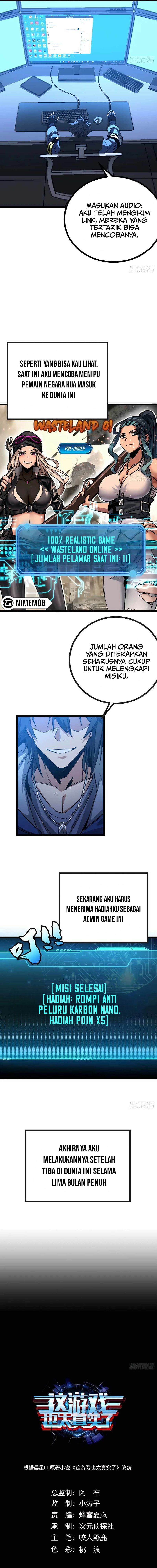 This Game Is Too Realistic Chapter 02 Bahasa Indonesia