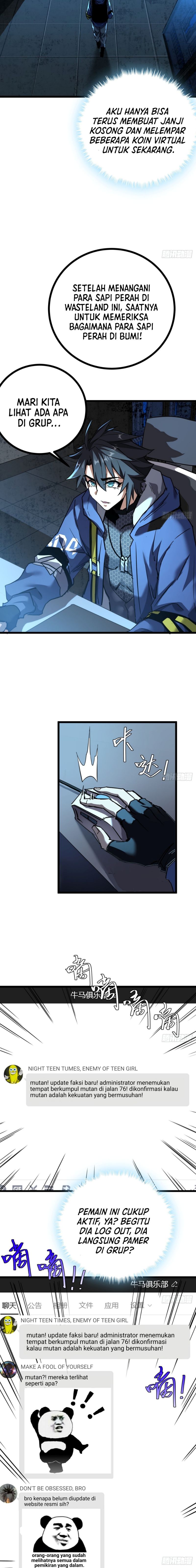 This Game Is Too Realistic Chapter 20 Bahasa Indonesia