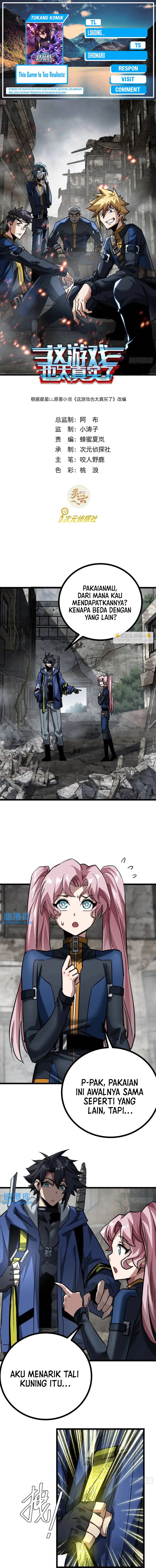 This Game Is Too Realistic Chapter 32 Bahasa Indonesia