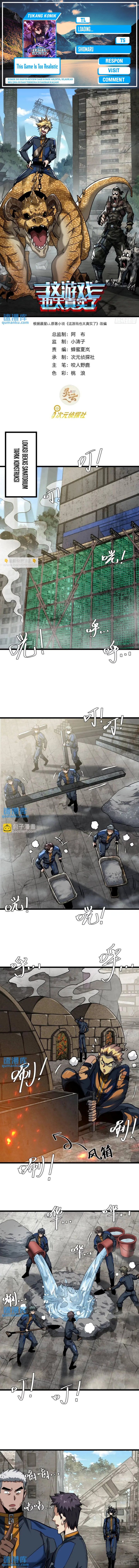 This Game Is Too Realistic Chapter 35 Bahasa Indonesia