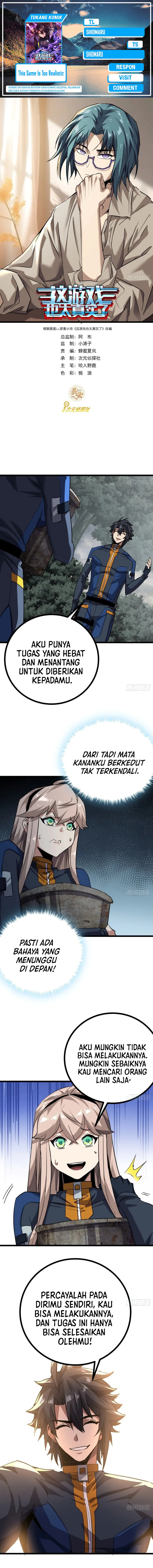 This Game Is Too Realistic Chapter 78 Bahasa Indonesia