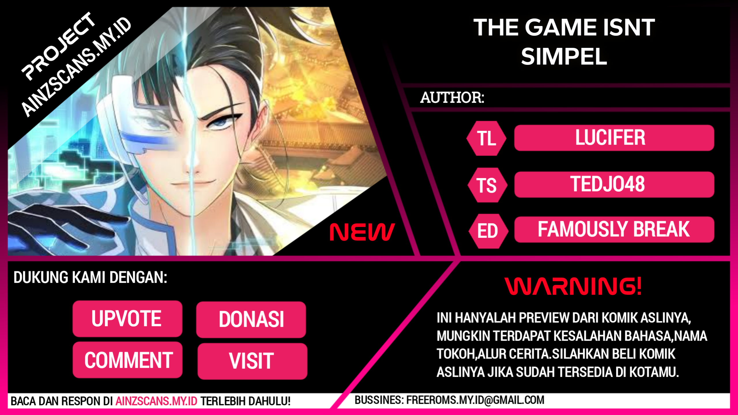 This Game Isn’t Simple Chapter 01 Bahasa Indonesia