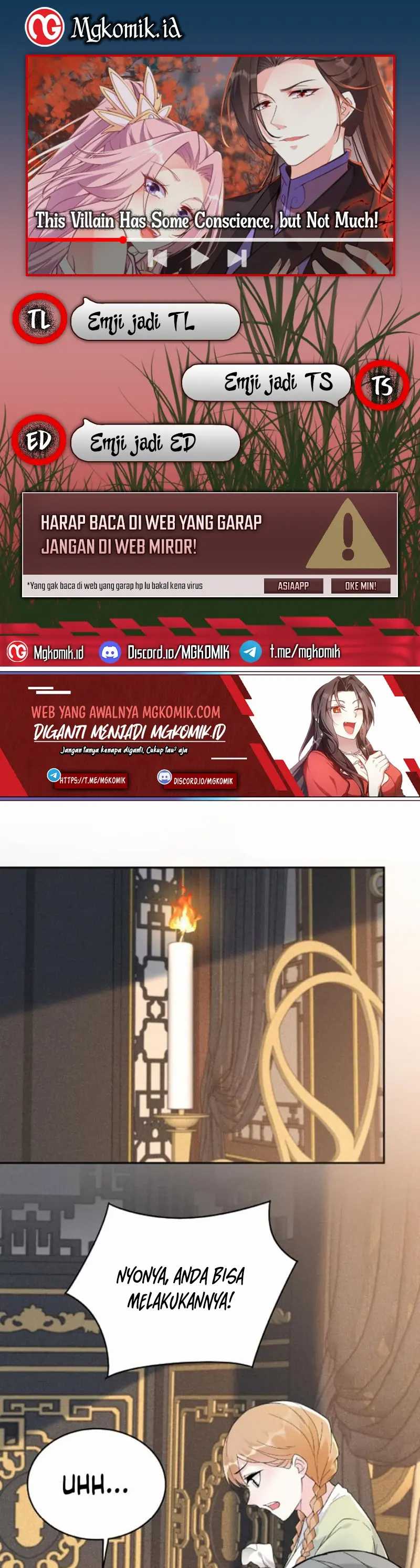 This Villain Has Some Conscience, but Not Much! Chapter 02 Bahasa Indonesia