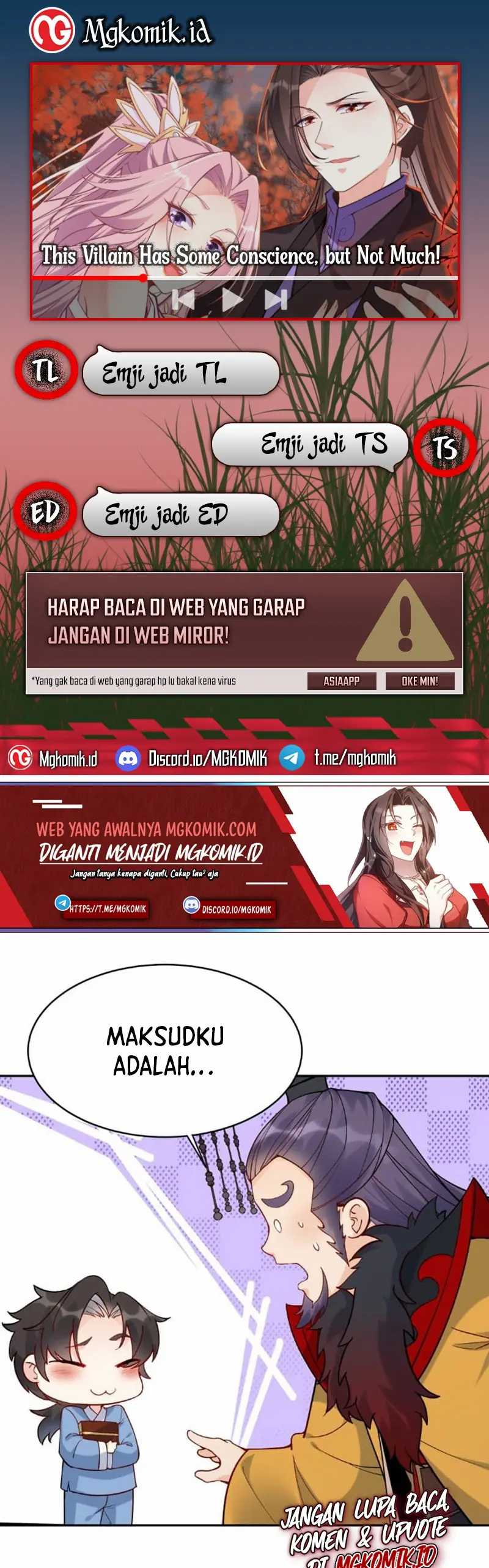 This Villain Has Some Conscience, but Not Much! Chapter 06 Bahasa Indonesia