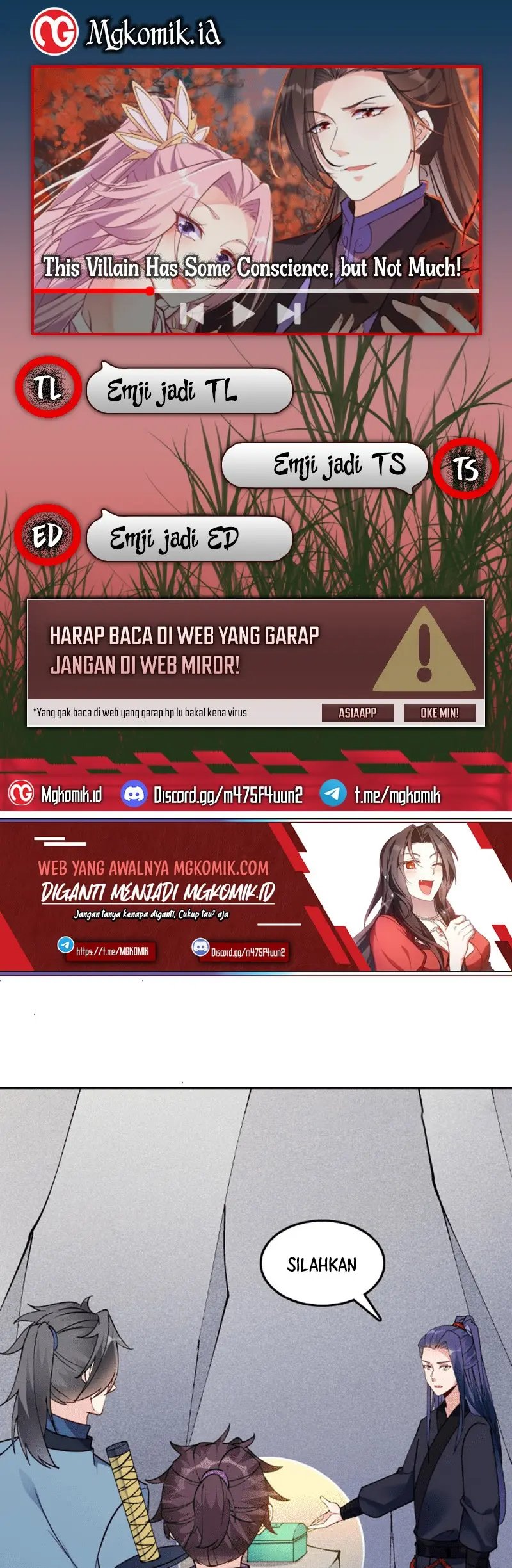 This Villain Has Some Conscience, but Not Much! Chapter 41 Bahasa Indonesia