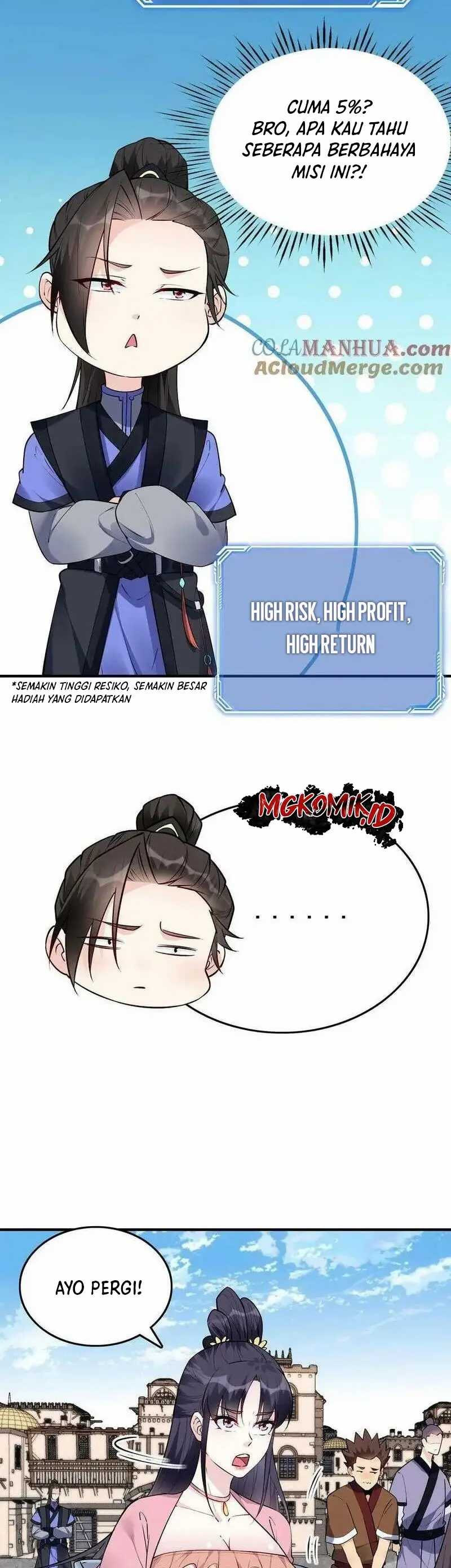 This Villain Has Some Conscience, but Not Much! Chapter 60 Bahasa Indonesia