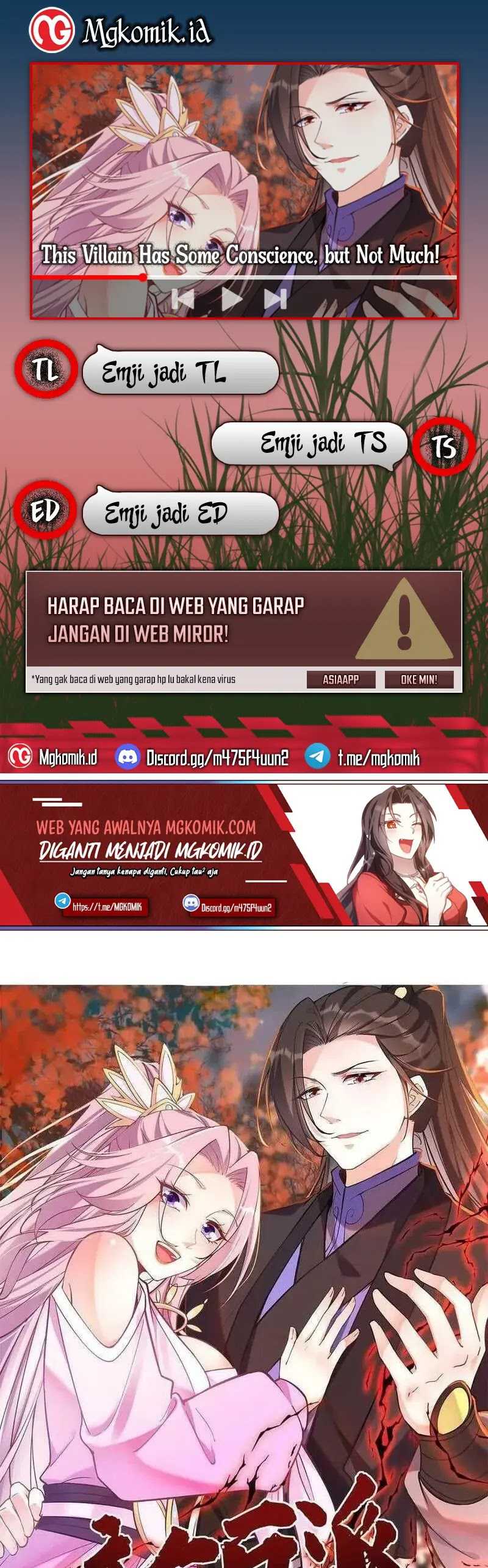 This Villain Has Some Conscience, but Not Much! Chapter 63 Bahasa Indonesia