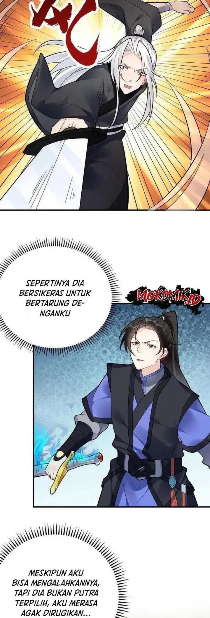 This Villain Has Some Conscience, but Not Much! Chapter 74 Bahasa Indonesia