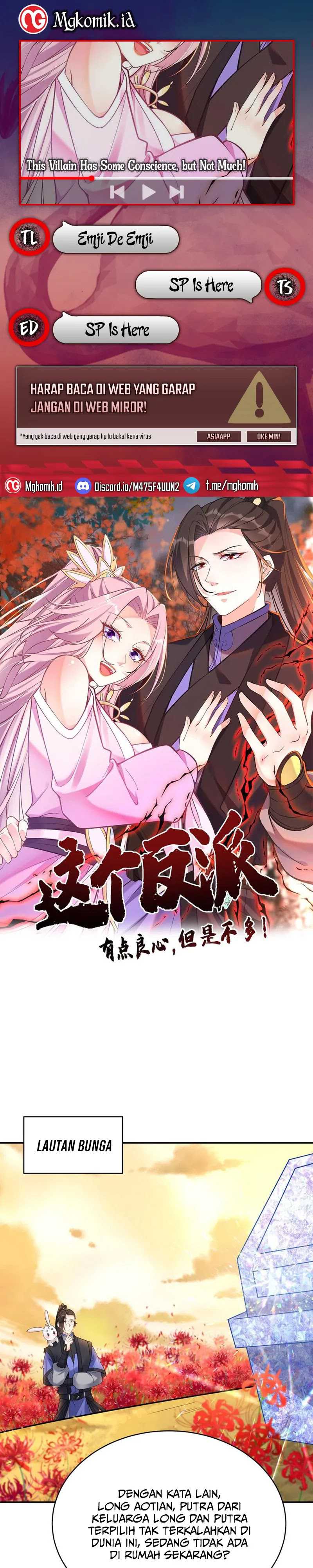 This Villain Has Some Conscience, but Not Much! Chapter 143 Bahasa Indonesia