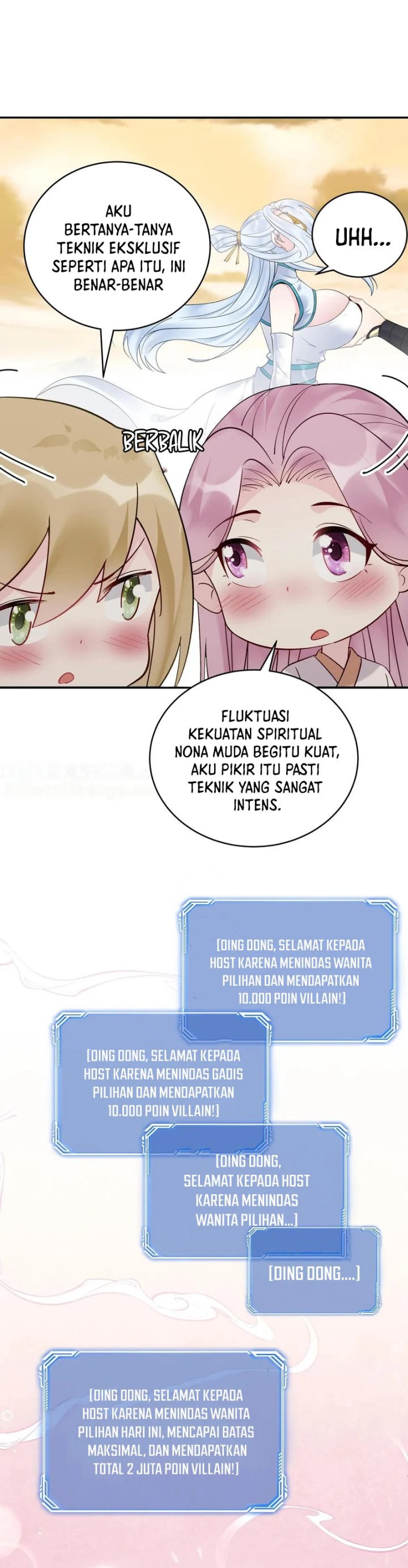 This Villain Has Some Conscience, but Not Much! Chapter 176 Bahasa Indonesia