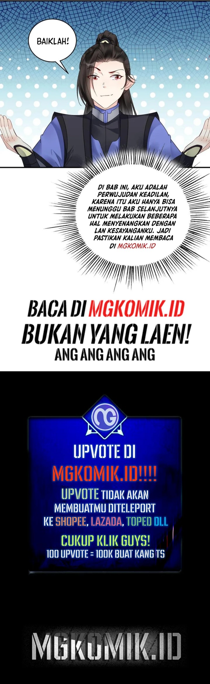 This Villain Has Some Conscience, but Not Much! Chapter 176 Bahasa Indonesia