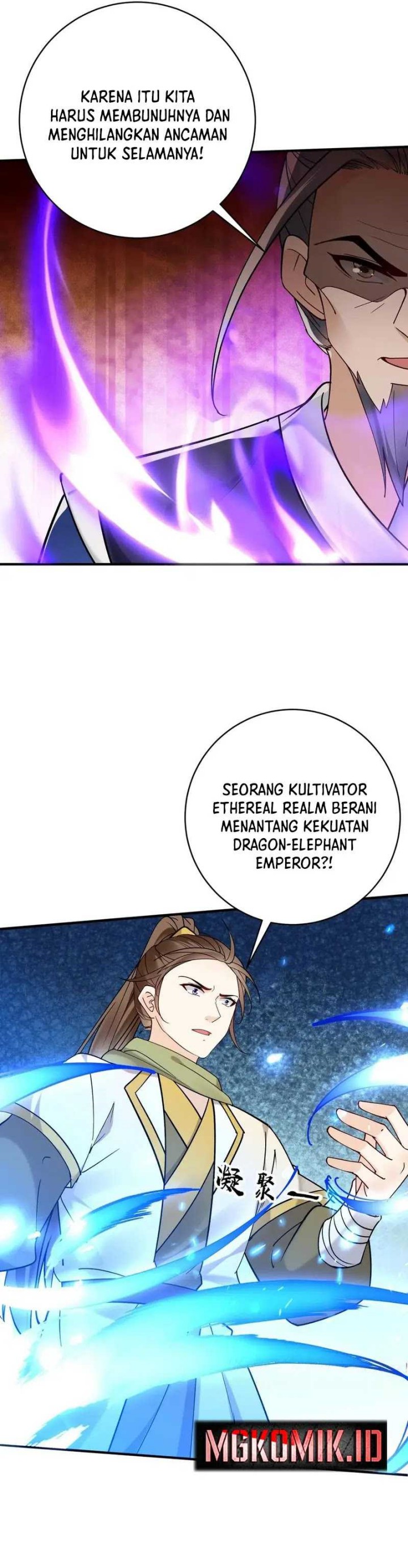 This Villain Has Some Conscience, but Not Much! Chapter 190 Bahasa Indonesia