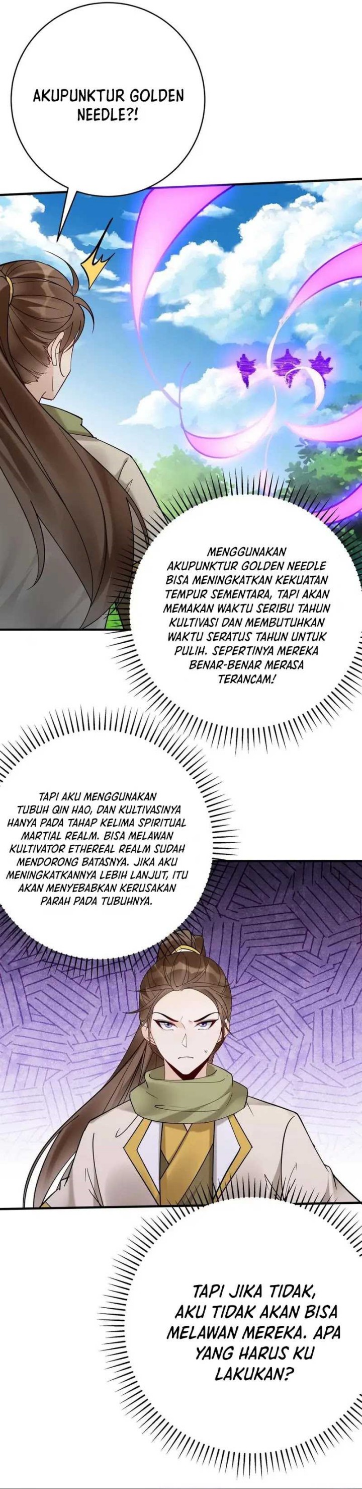 This Villain Has Some Conscience, but Not Much! Chapter 190 Bahasa Indonesia