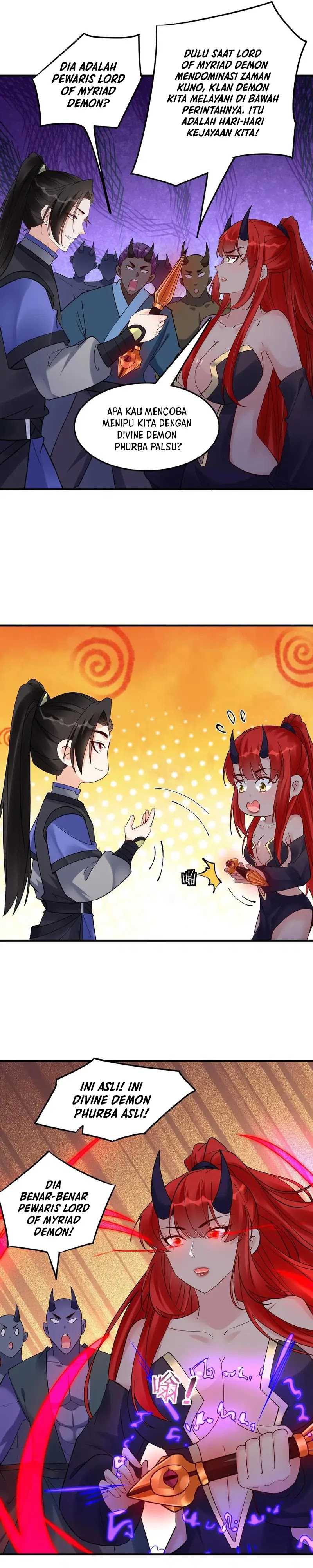 This Villain Has Some Conscience, but Not Much! Chapter 244 Bahasa Indonesia