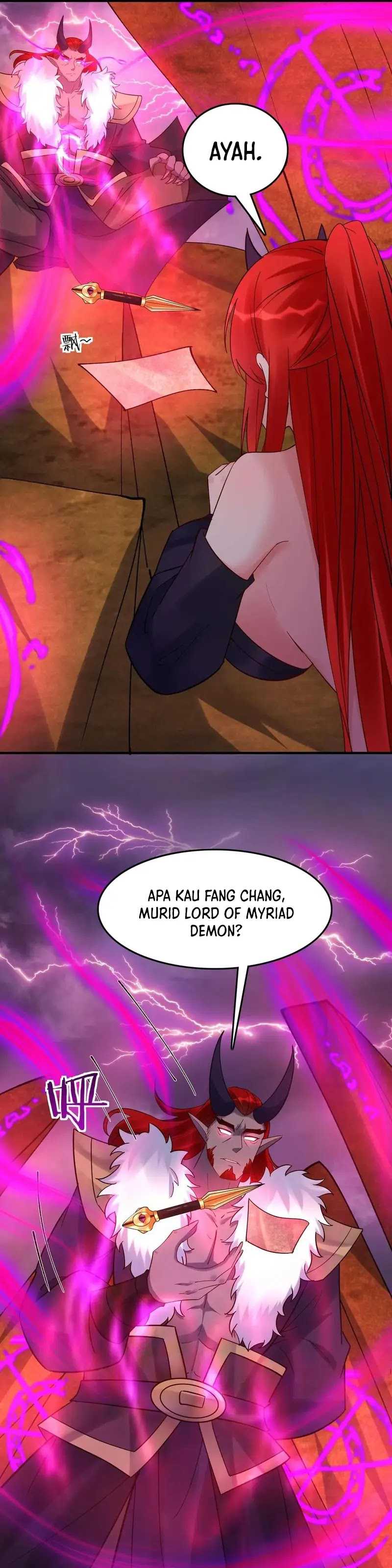 This Villain Has Some Conscience, but Not Much! Chapter 244 Bahasa Indonesia