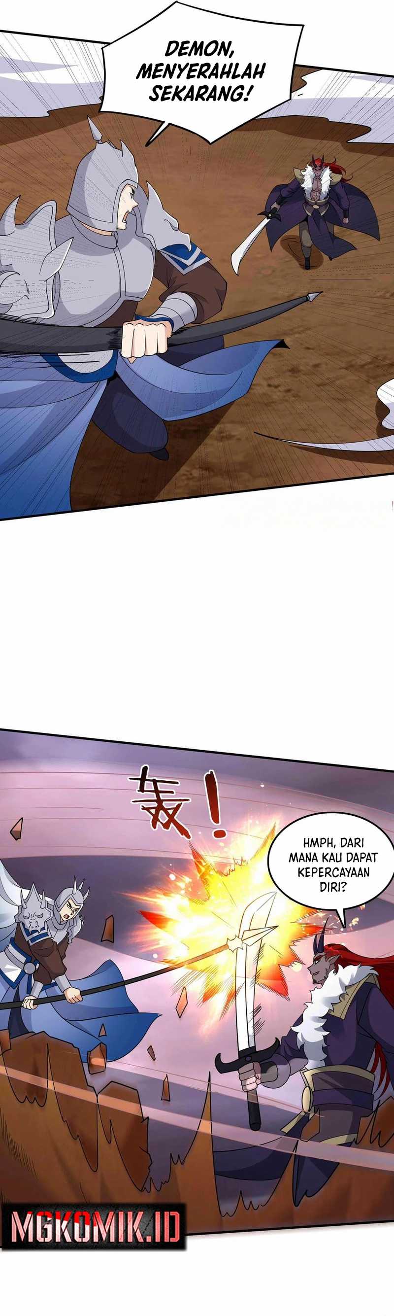 This Villain Has Some Conscience, but Not Much! Chapter 254 Bahasa Indonesia