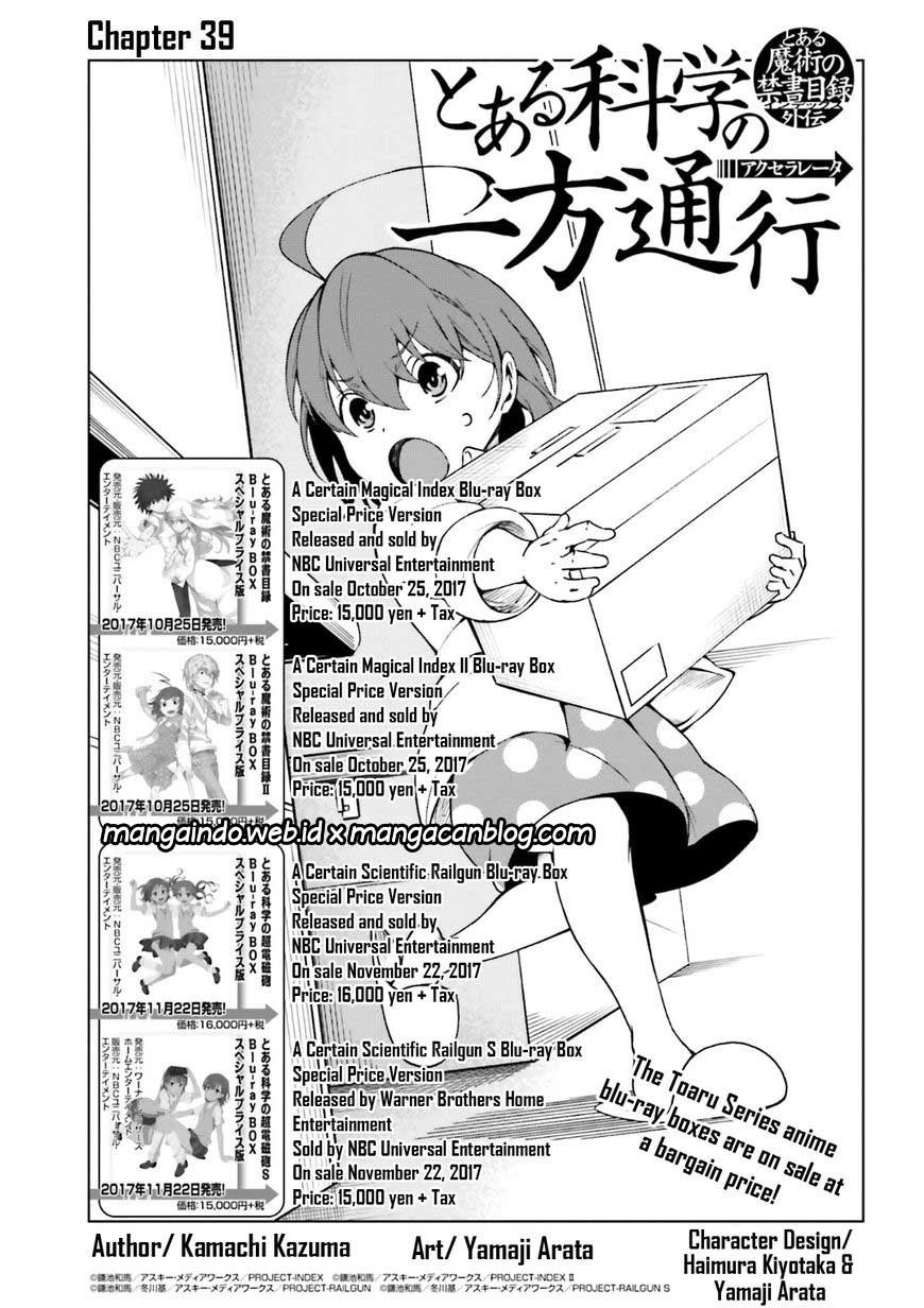 To Aru Kagaku no Accelerator Chapter 39 Bahasa Indonesia