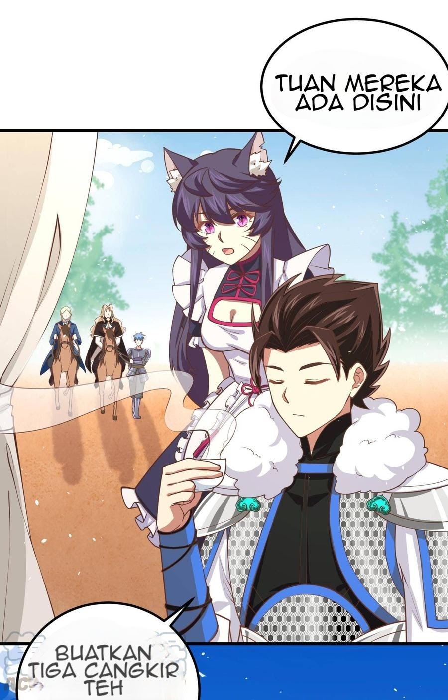 To Be The Castellan King Chapter 187 Bahasa Indonesia