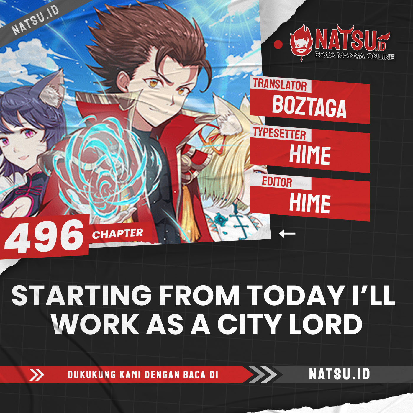 To Be The Castellan King chapter 496