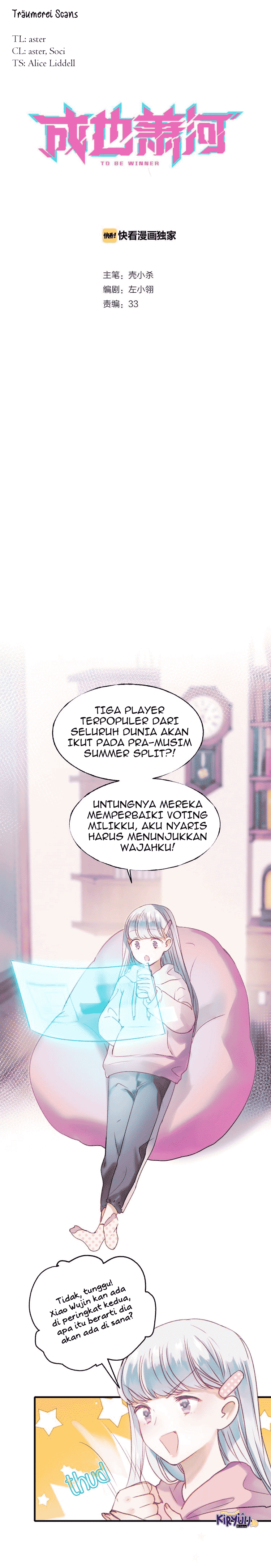 To be a Winner Chapter 25.1 Bahasa Indonesia
