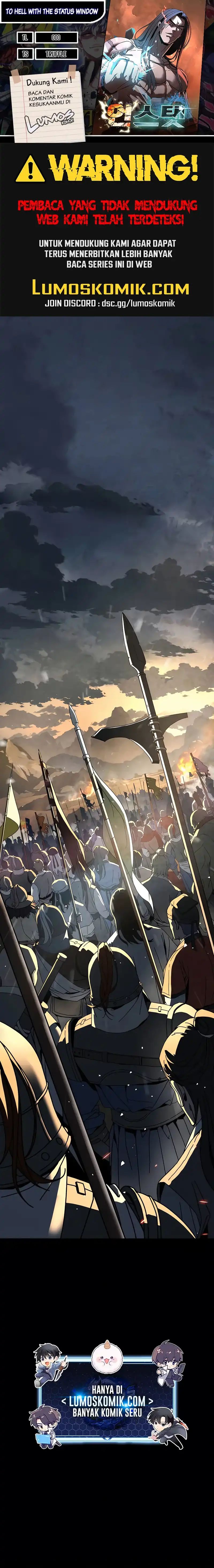 To Hell With the Status Window chapter 1