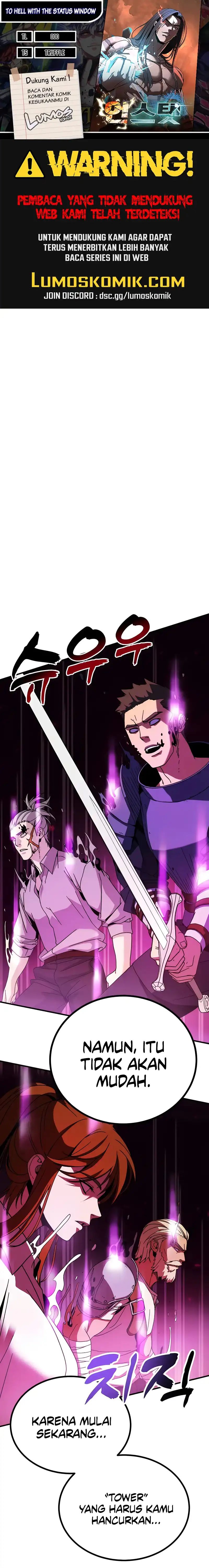 To Hell With the Status Window Chapter 03 Bahasa Indonesia