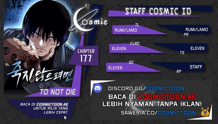 To Not Die Chapter 177 Bahasa Indonesia