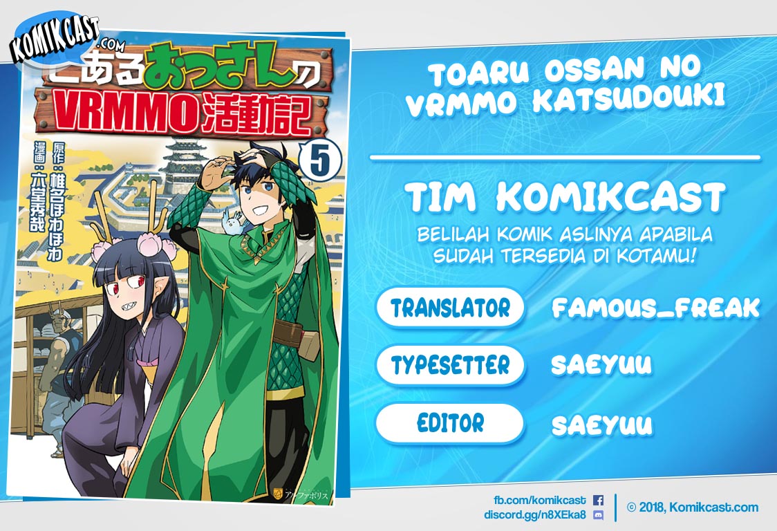 Toaru Ossan no VRMMO Katsudouki Chapter 40 Bahasa Indonesia